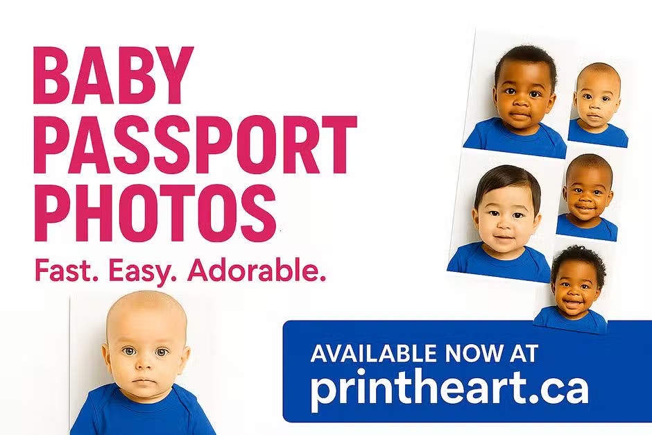 Baby passport photo samples