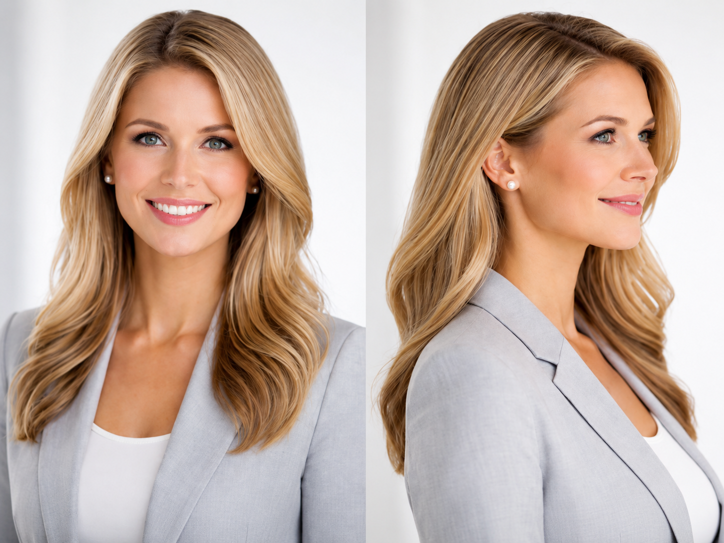 Professional headshot preview